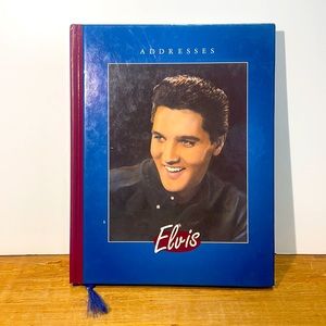 Hot Dang a VTG  Elvis Address book New un-used with Photos of the King of Rock!